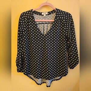 Meraki polka dot top M